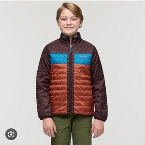 NWT Cotopaxi Kids Capa Insulated Jacket coffee/rusty size Medium